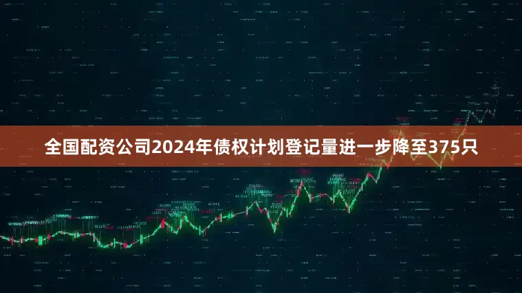 全国配资公司2024年债权计划登记量进一步降至375只