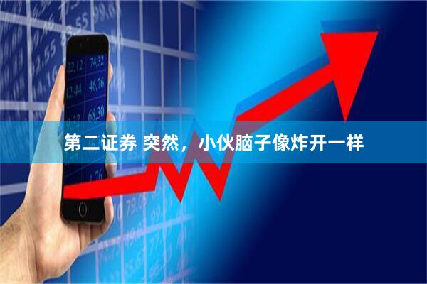 第二证券 突然，小伙脑子像炸开一样
