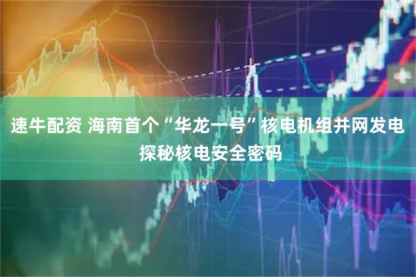 速牛配资 海南首个“华龙一号”核电机组并网发电 探秘核电安全密码